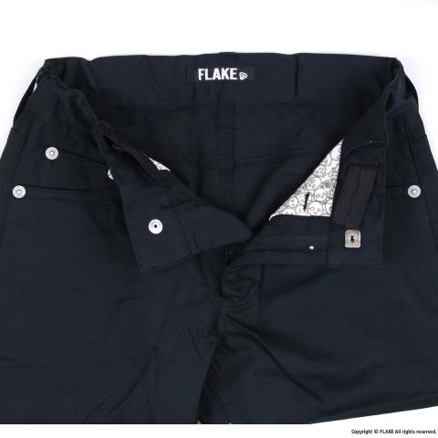 FLAKE STRIPED STRETCH SLIM PANTS