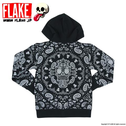 BANDANA SKULL SWEAT PARKA