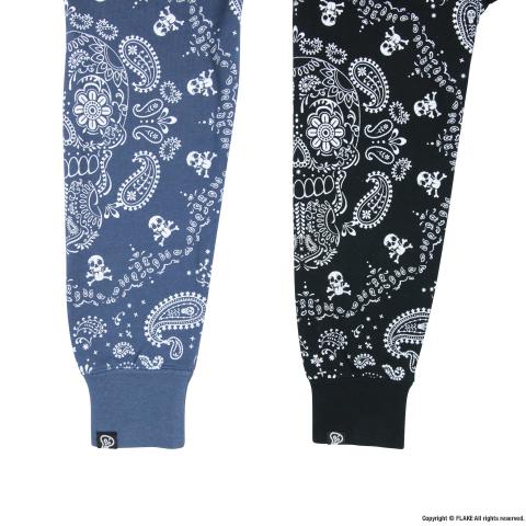 BANDANA SKULL SWEAT PARKA