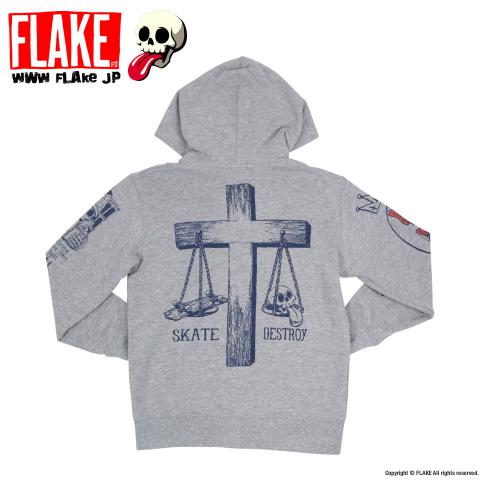MAX TATTO SWEAT ZIP PARKA