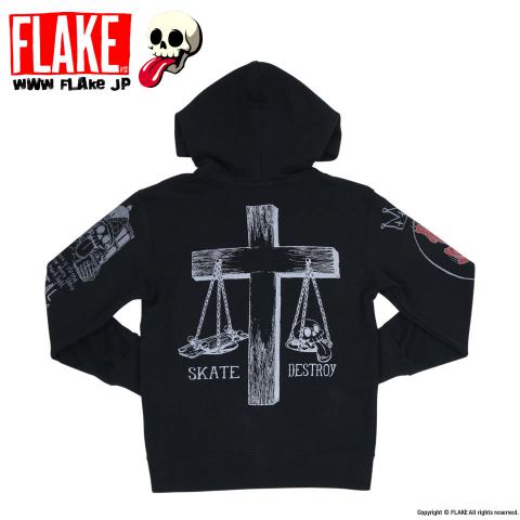 MAX TATTO SWEAT ZIP PARKA