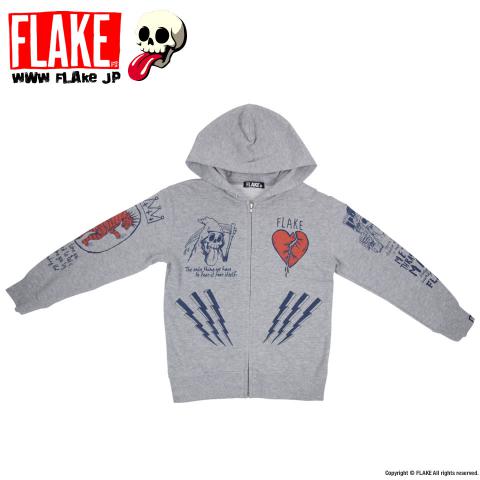 MAX TATTO SWEAT ZIP PARKA