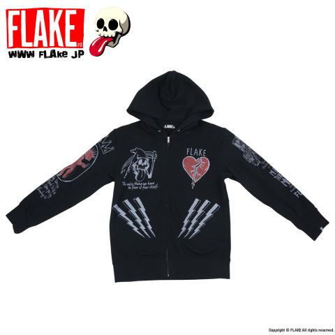 MAX TATTO SWEAT ZIP PARKA