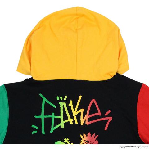 FLAKE RASTA SWEAT PARKA