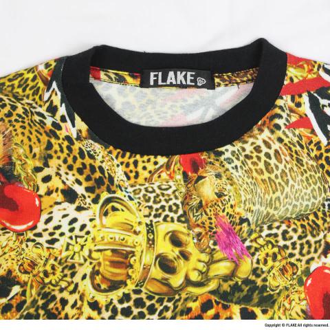 FLAKE LEOPARD S/S TEE