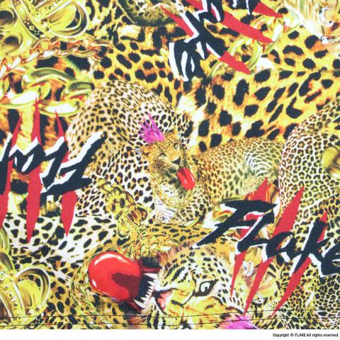 FLAKE LEOPARD S/S TEE