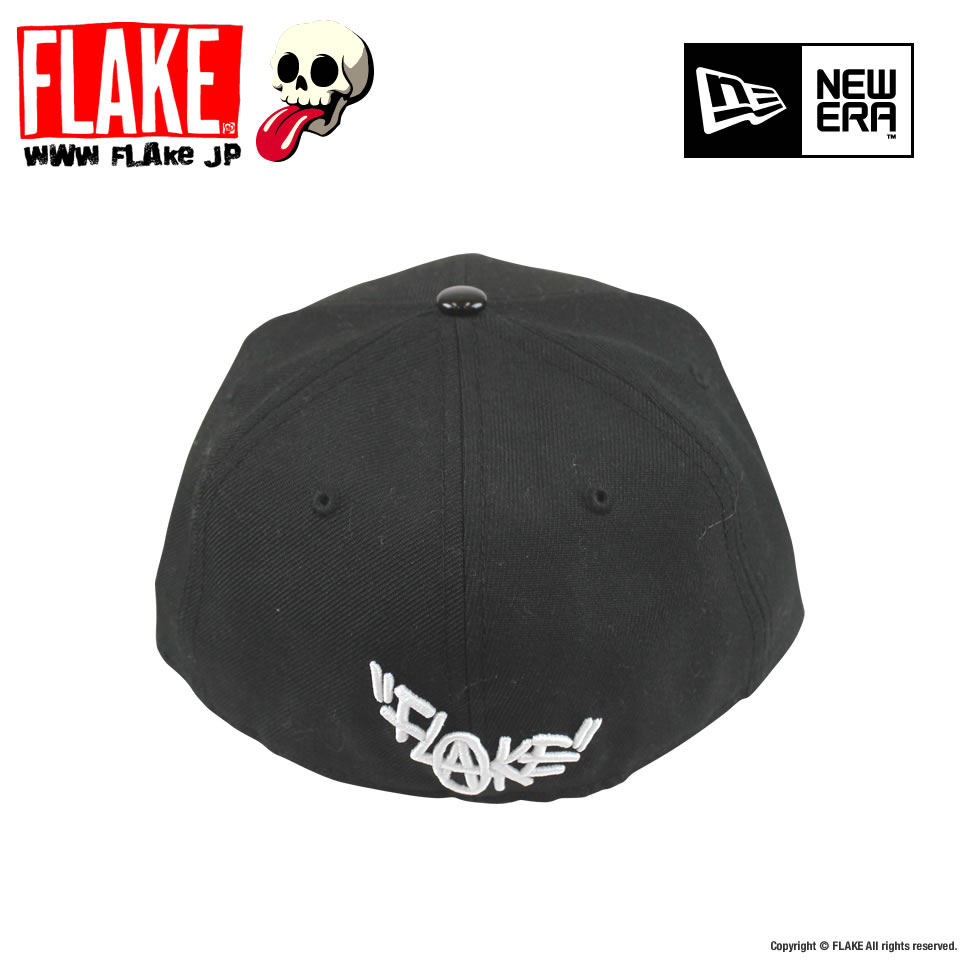 FLAKE/FLAKE × NEW ERA 59FIFTY Black Patent Leather