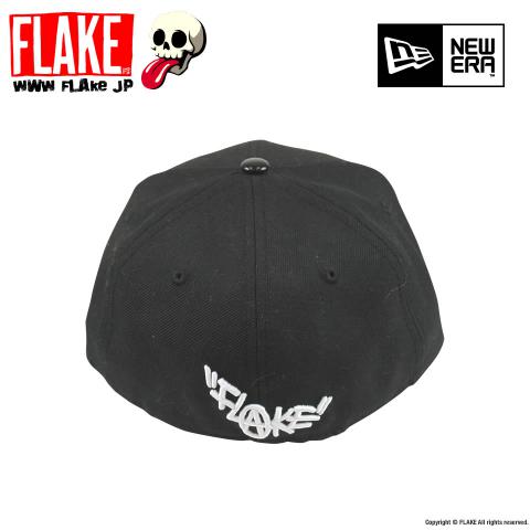 FLAKE × NEW ERA 59FIFTY Black Patent Leather
