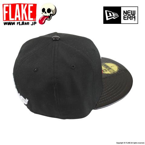 FLAKE × NEW ERA 59FIFTY Black Patent Leather