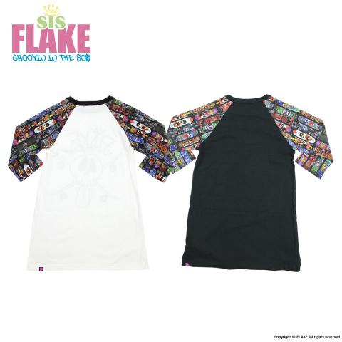 FLAKE SKATE DECK RAGLAN OP