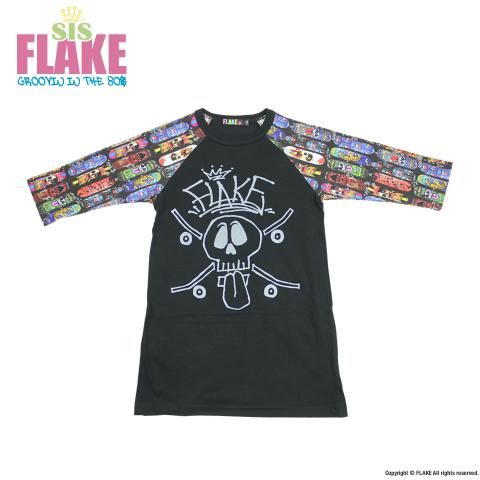 FLAKE SKATE DECK RAGLAN OP