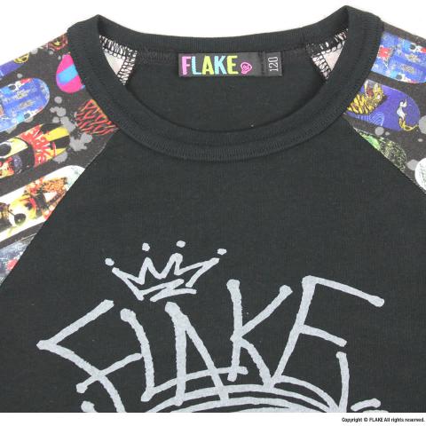 FLAKE SKATE DECK RAGLAN OP