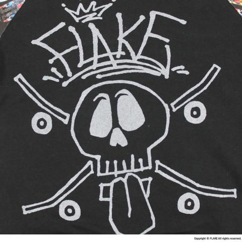 FLAKE SKATE DECK RAGLAN OP
