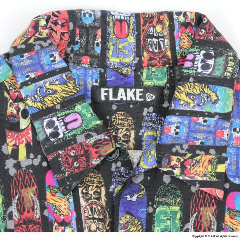 FLAKE SKATE DECK COTTON SHIRTS