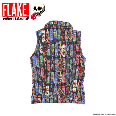 FLAKE SKATE DECK SWEAT N/S JACKET