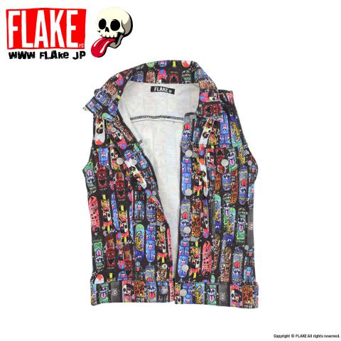 FLAKE SKATE DECK SWEAT N/S JACKET