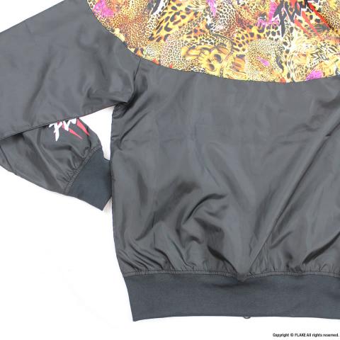 FLAKE LEOPARD NYLON JACKET