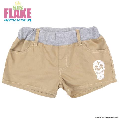 GIRLS BANDANA SKULL HOT PANTS