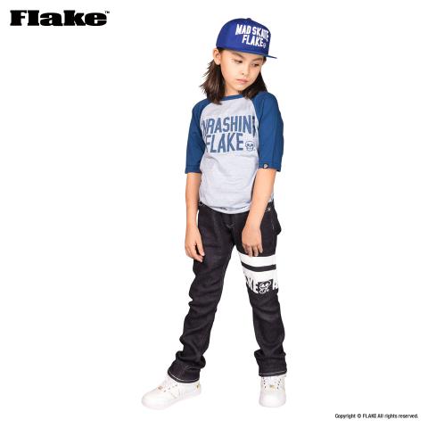 THRASHING FLAKE BASEBALL TEE