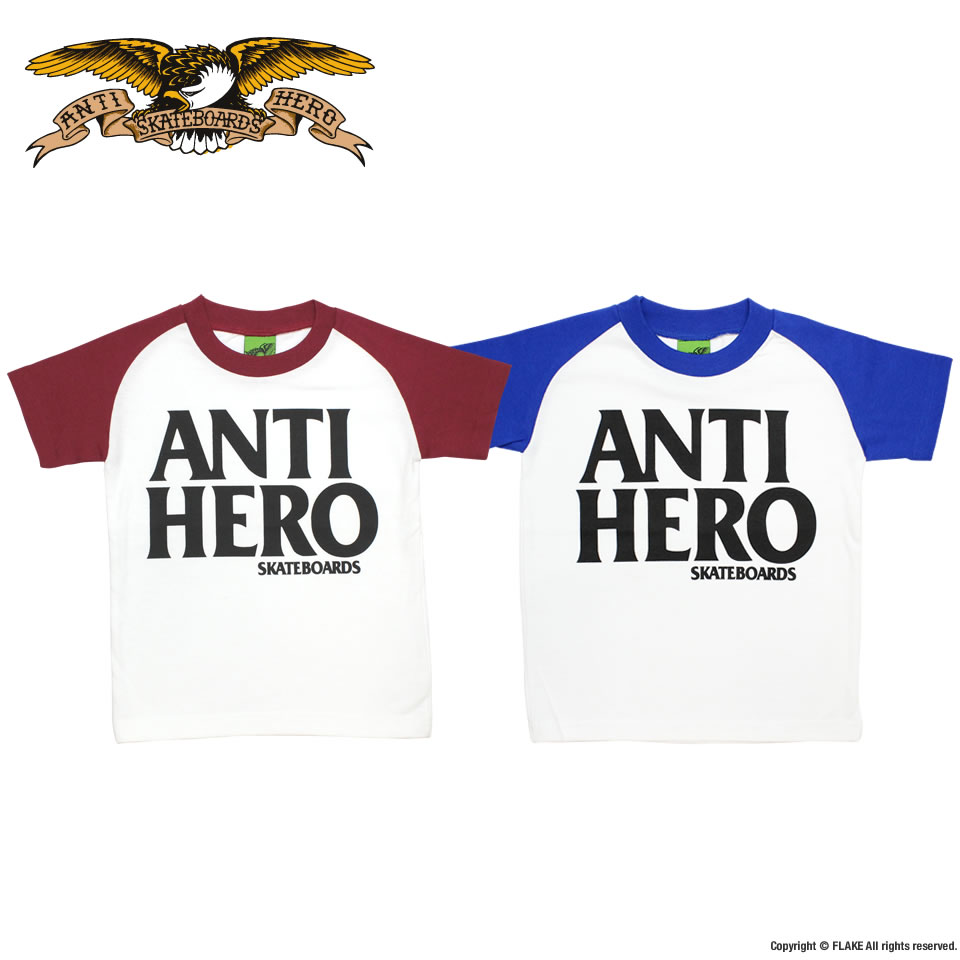 ANTIHERO ラグラン 90s 希少 SKATE ANTIHERO イーグル ラグランt