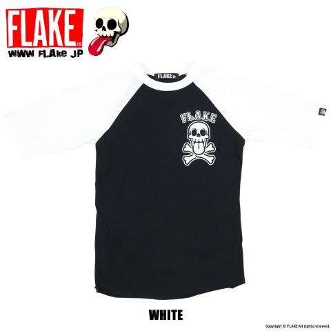 FLAKE CROSS RAGLAN TEE