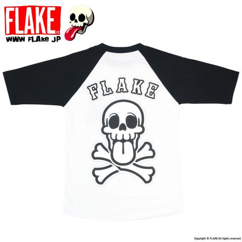 FLAKE CROSS RAGLAN TEE
