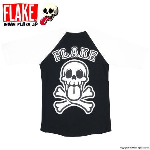 FLAKE CROSS RAGLAN TEE