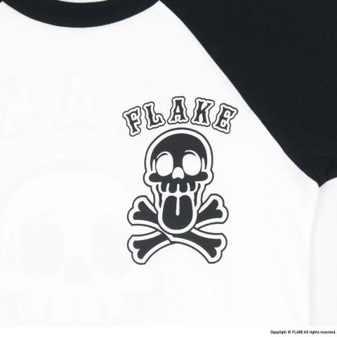 FLAKE CROSS RAGLAN TEE