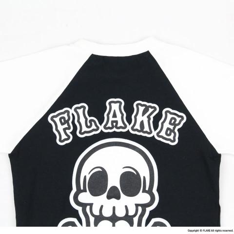 FLAKE CROSS RAGLAN TEE