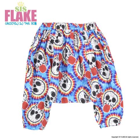 TIE DYE TOTAL HANDLE SARROUEL PANTS