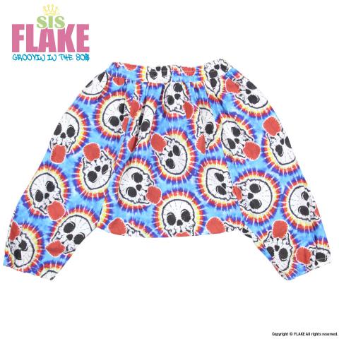 TIE DYE TOTAL HANDLE SARROUEL PANTS