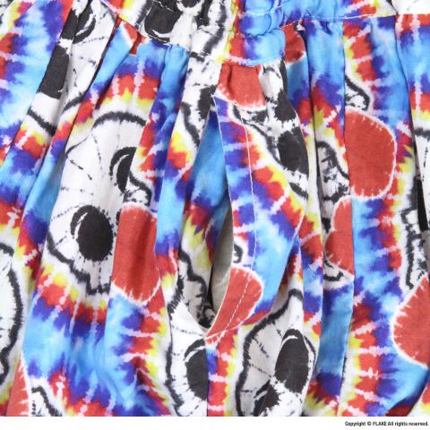TIE DYE TOTAL HANDLE SARROUEL PANTS