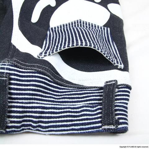 MAD SKULL SWEAT DENIM