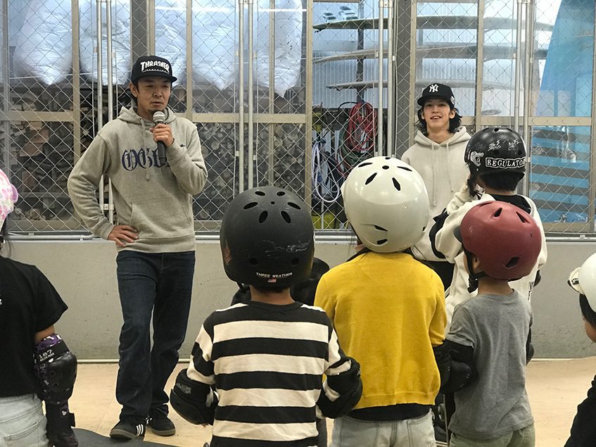 上田 豪 プロ SKATEBOARD ACADEMY FLAKE